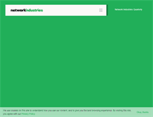 Tablet Screenshot of network-industries.org